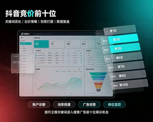 咸丰抖音搜索竞价